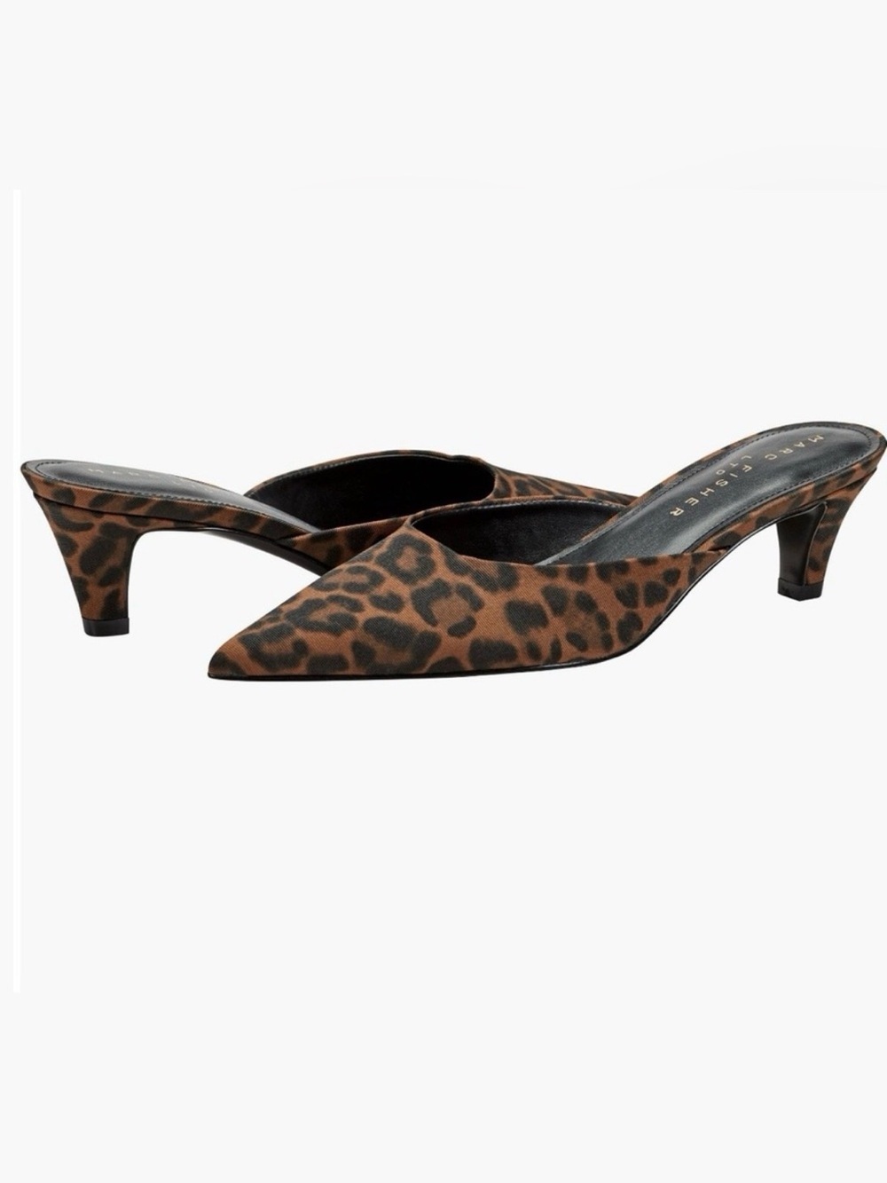 Marc Fisher LTD Rosa Cheetah Print Mule Size 8  Brand New - Picture 10 of 10